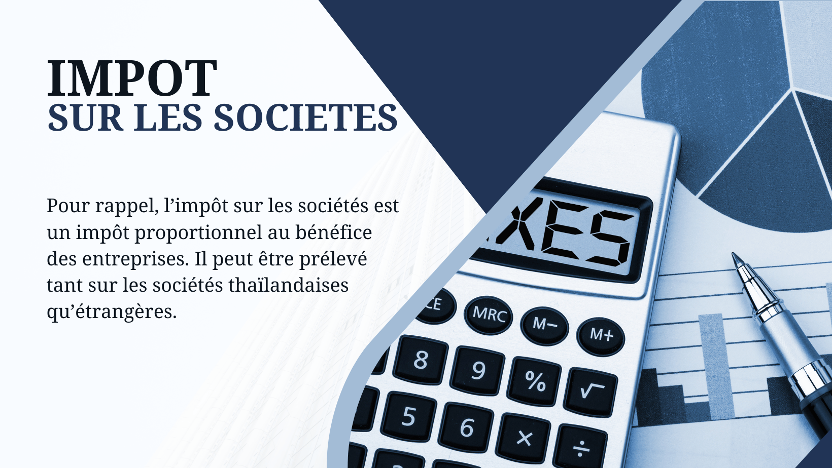 impôt sur les sociétés