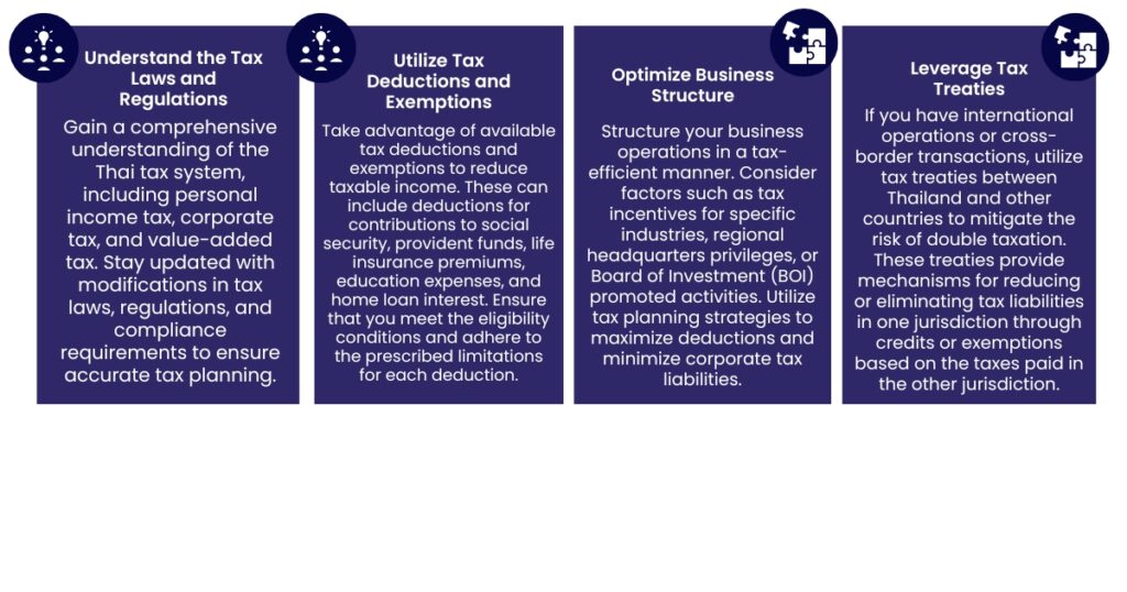 tax optimization in Thailand Tax Lawyer