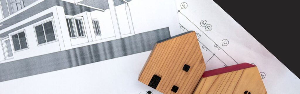 Plans et maquette illustrant la construction de bâtiment en Thaïlande