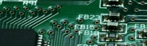 Circuit imprimé illustrant la fabrication électronique en Thaïlande
