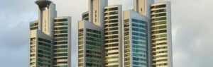 Modern high-rise condominium towers in Thailand, representing opportunities for Property Investment Thailand Foreigners.