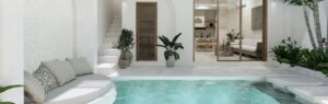 Moderne Villa mit Pool in tropischem Stil – Symbolbild für Hauskauf Hua Hin.